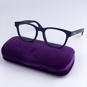 SALE! NEW GUCCI GG0764O 003 Blue Square Women Eyeglasses